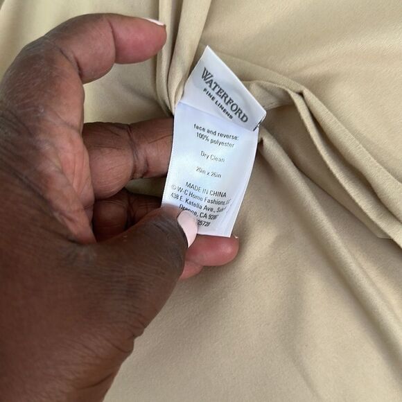 Waterford Fine Linens Pillow Shams (2) 20”x25” - Picture 6 of 6